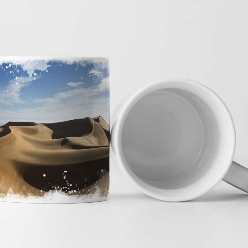 Tasse Geschenk Wüstenlandschaft in Abu Dhabi