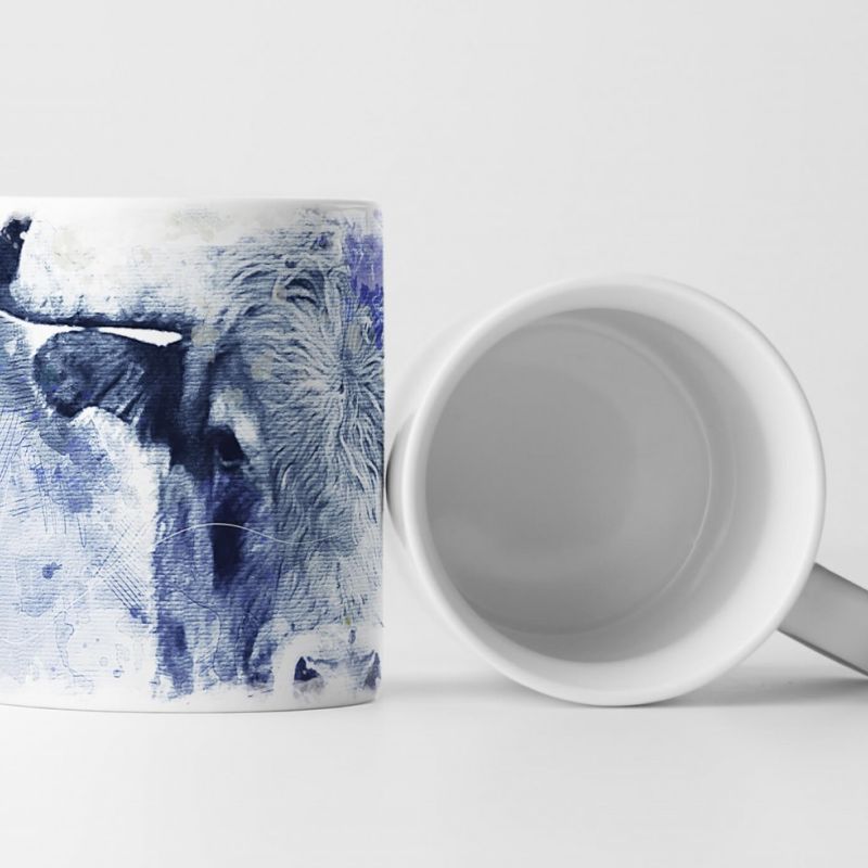 Bull II Tasse als Geschenk,  Design Sinus Art