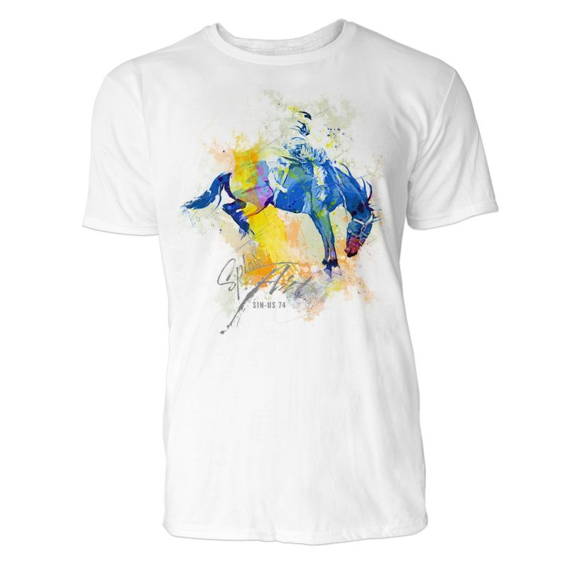 Pferdesport  Sinus Art ® T-Shirt Crewneck Tee with Frontartwork