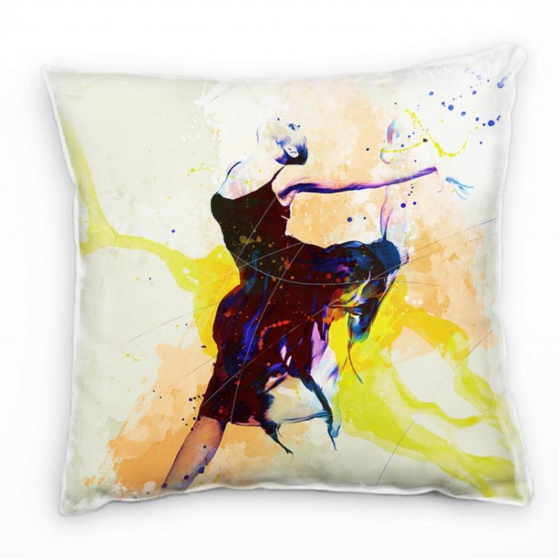 Ballett III Deko Kissen Bezug 40x40cm für Couch Sofa Lounge Zierkissen