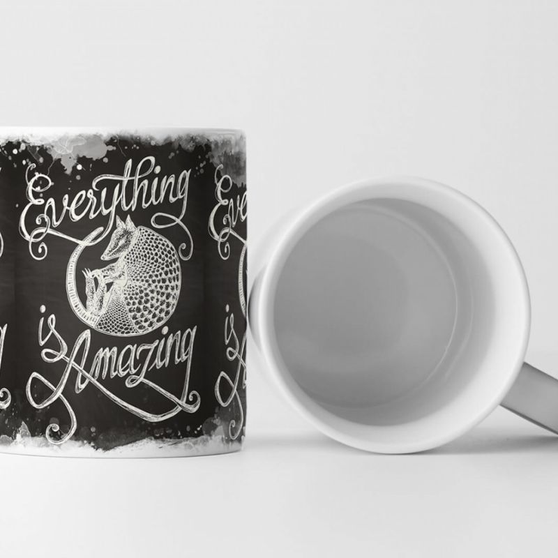 EAU ZONE Motiv Spruch Tasse Geschenk