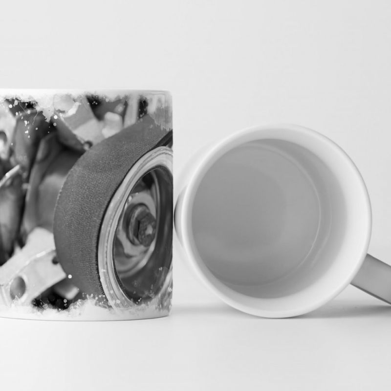 Tasse Geschenk Fotografie – Auto Keilriemen