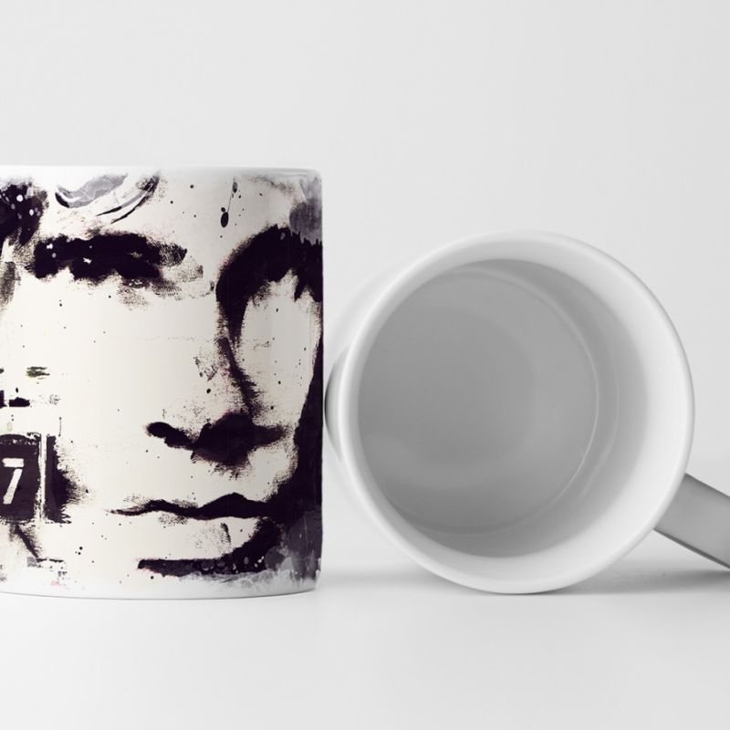 EAU ZONE Designtasse Kunstwerk JIM MORRISON CLUB 27