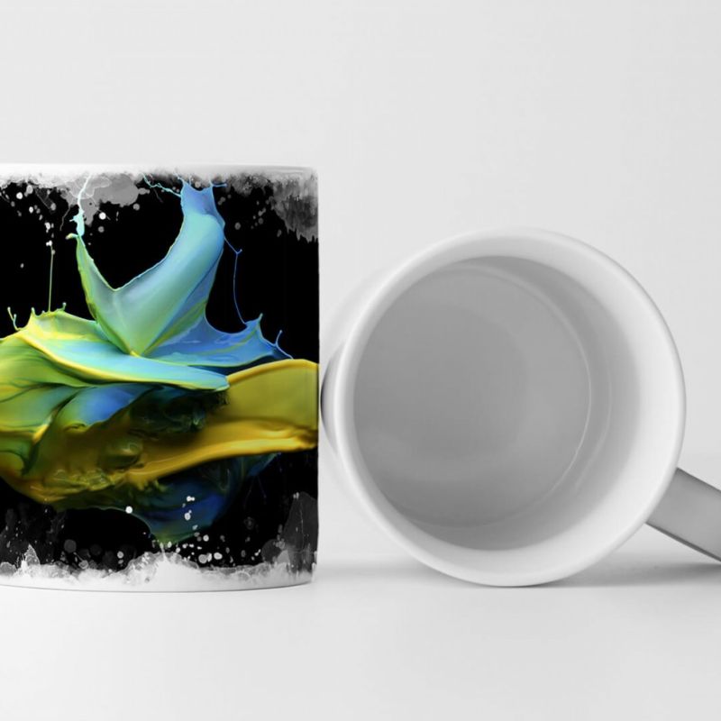 Tasse Geschenk Künstlerische Fotografie – Fließende Farben