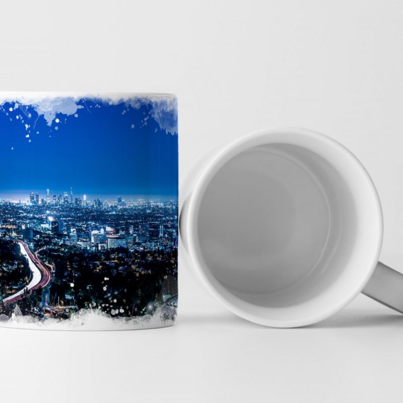 Tasse Geschenk Blick über Los Angeles