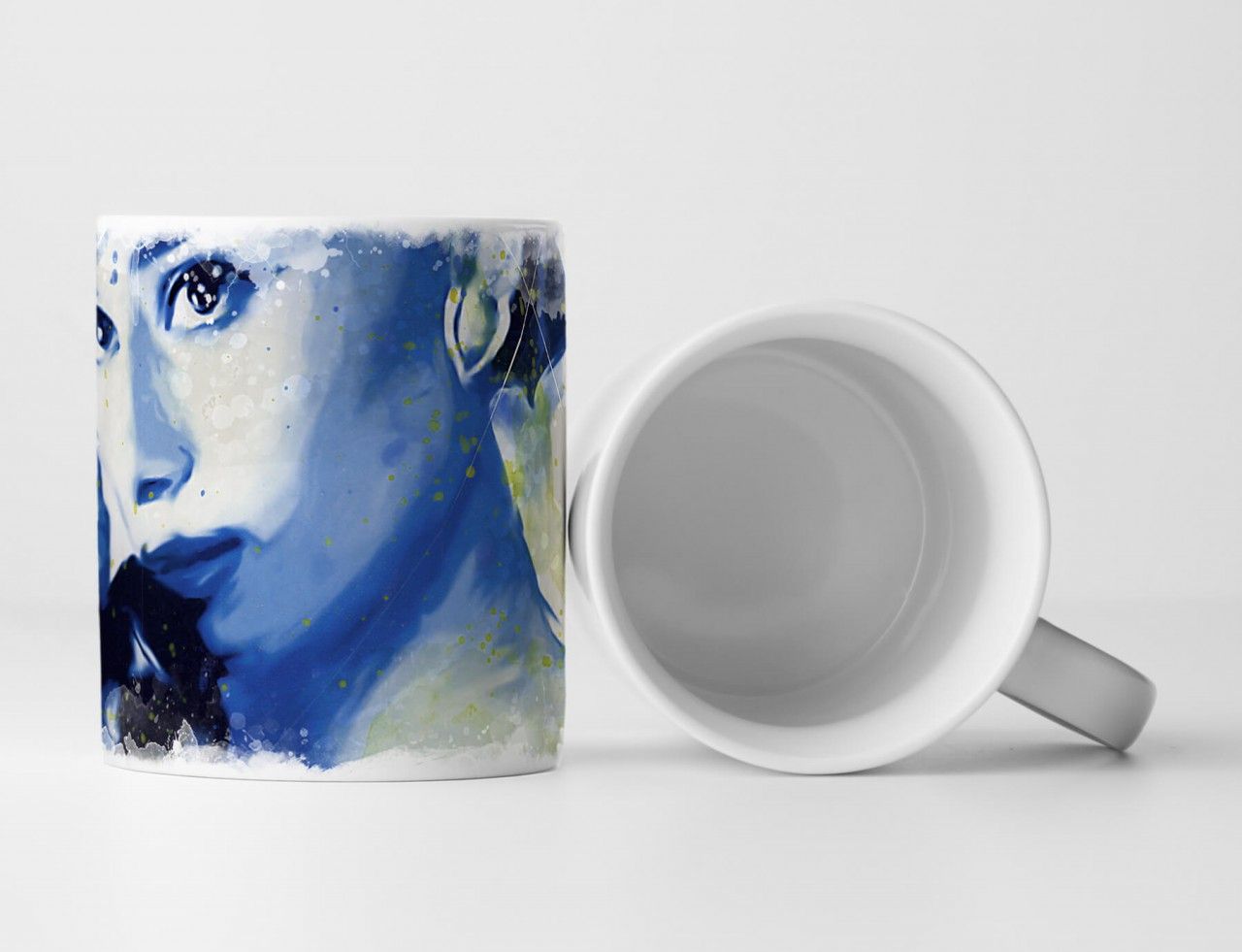 Audrey Hepburn V Tasse als Geschenk,  Design Sinus Art