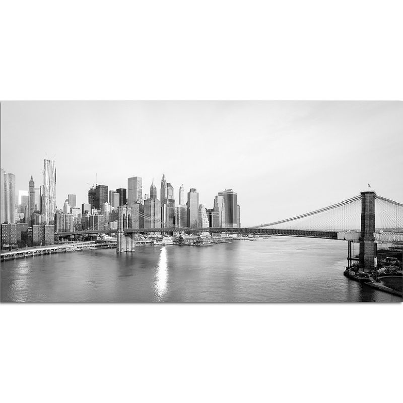 120x60cm New York Brooklyn Bridge Skyline