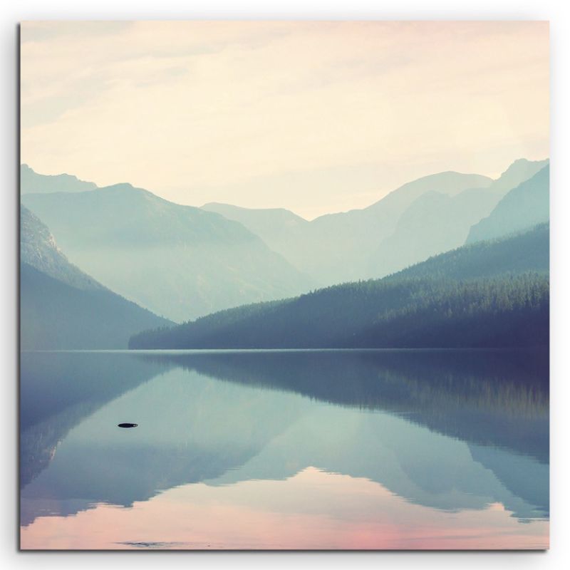 Landschaftsfotografie – Glacier Nationalpark, Montana, USA auf Leinwand