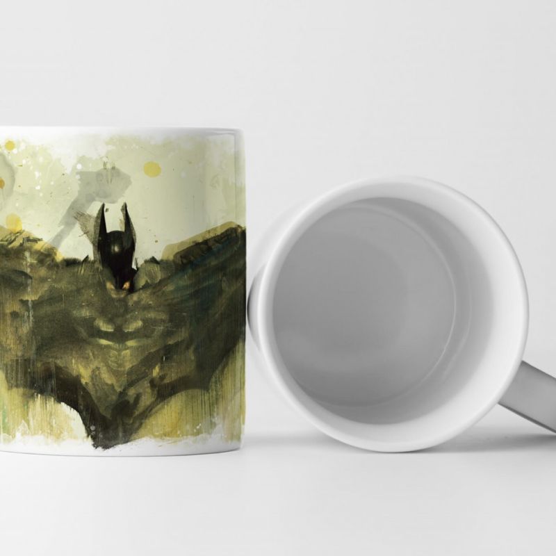 Batman Arkham Knight Tasse als Geschenk,  Design Sinus Art