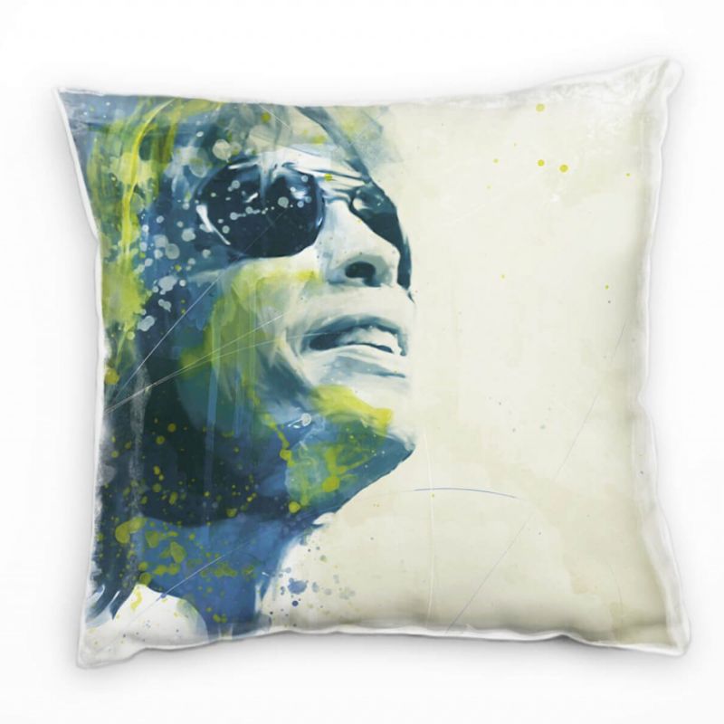 Steven Tyler I Deko Kissen Bezug 40x40cm für Couch Sofa Lounge Zierkissen