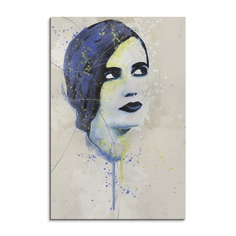 Eva Green Aqua 90x60cm Aqua Art Wandbild