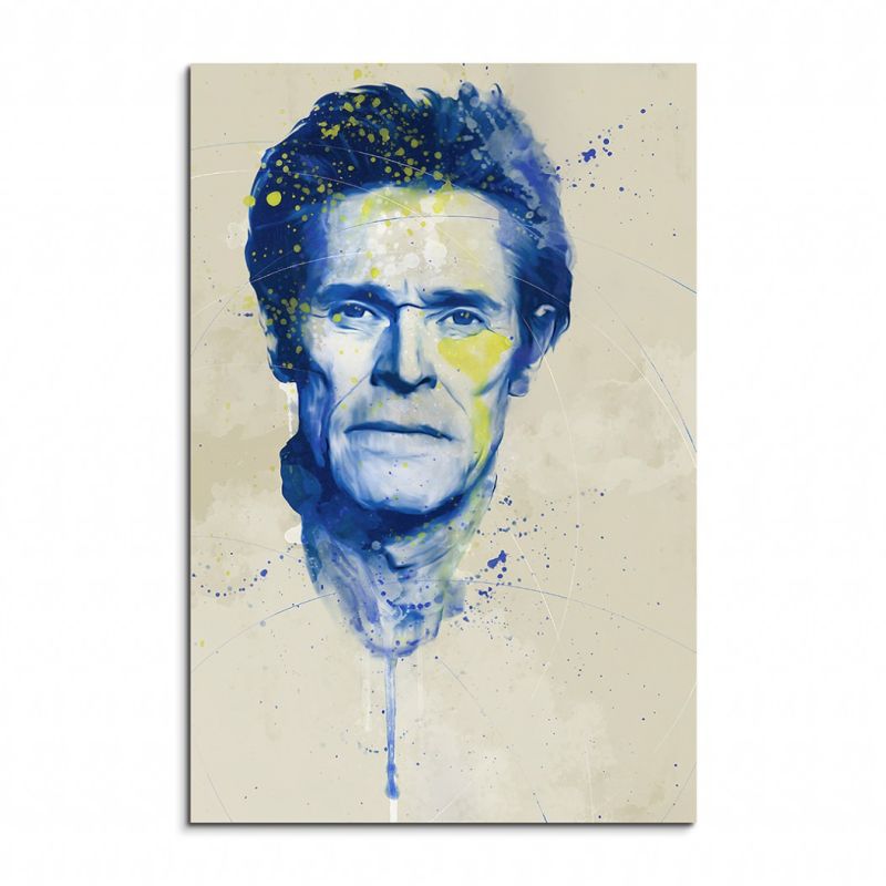 Willem Dafoe I Aqua 90x60cm Wandbild Aquarell Art