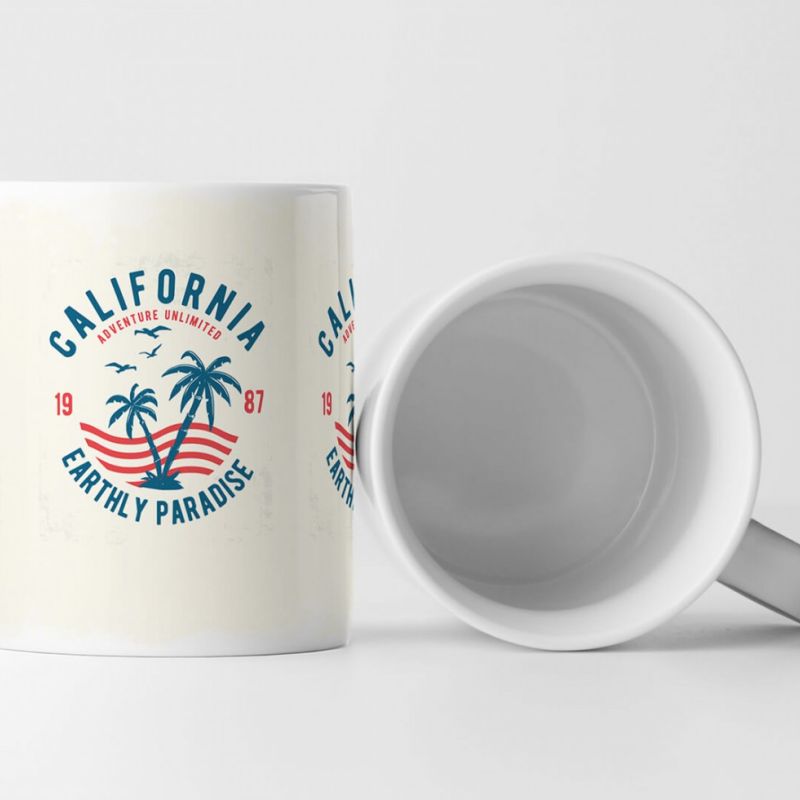 EAU ZONE Motiv Spruch Tasse Geschenk