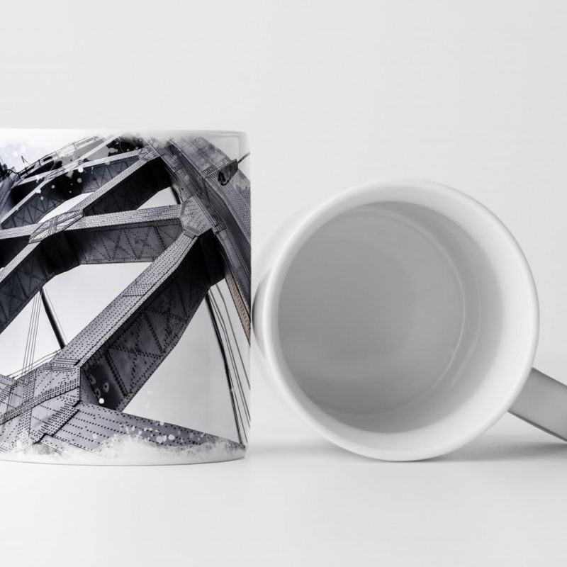 Tasse Geschenk Oakland Bay Bridge – Detailaufnahme