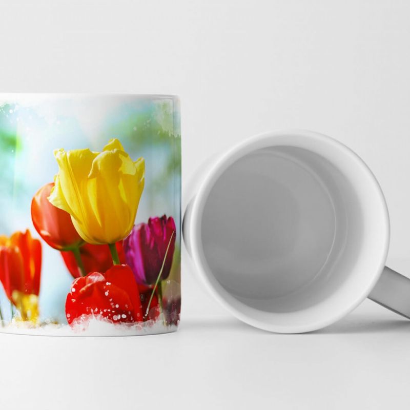 Tasse Geschenk Naturfotografie – Schöne Frühlingsblumen