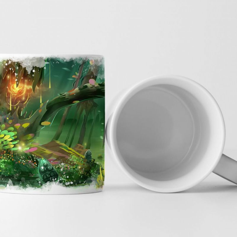 Tasse Geschenk Bild – Der Magische Wald