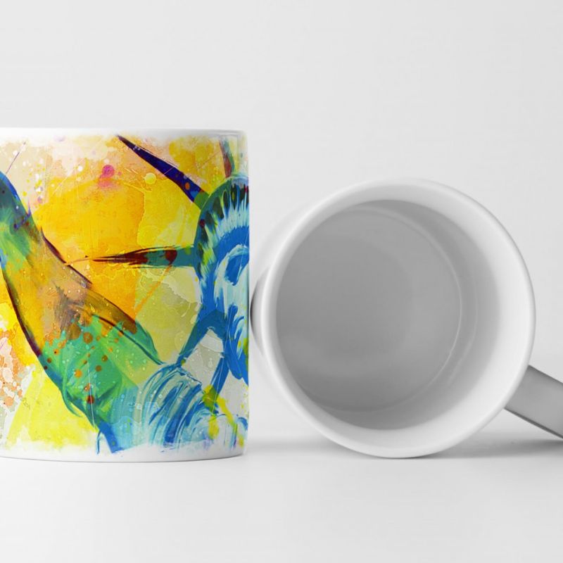 Freiheitsstatue Tasse als Geschenk,  Design Sinus Art