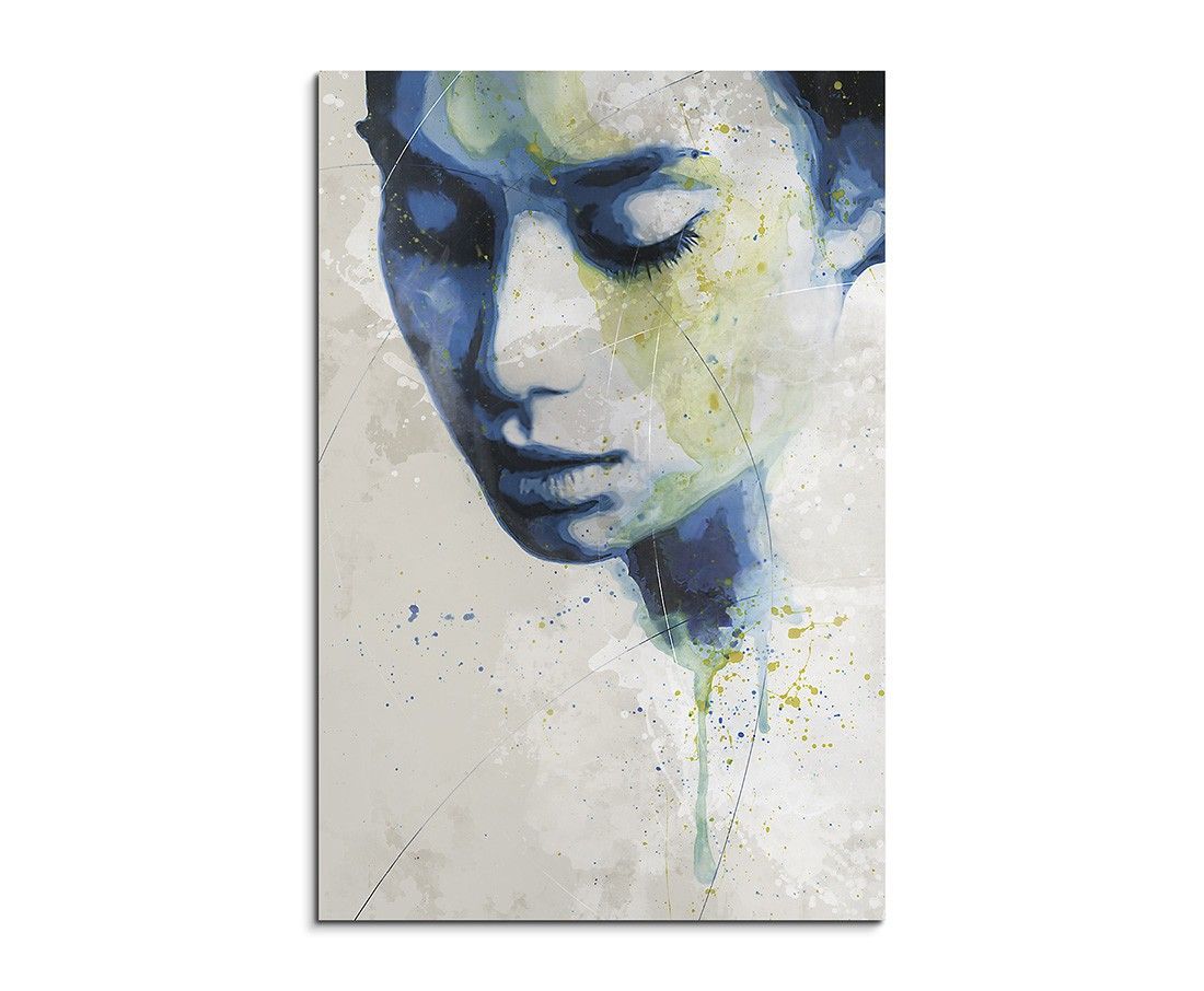 Beautiful Mind Aqua 90x60cm Aqua Art Wandbild