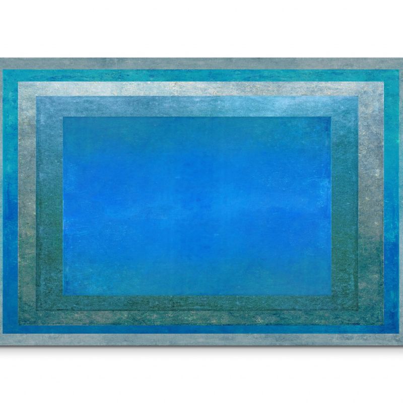 120x80cm Wandbild Hintergrund abstrakt blau grau grün