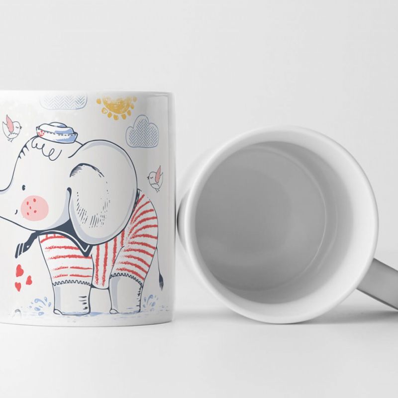 EAU ZONE Motiv Spruch Tasse Geschenk