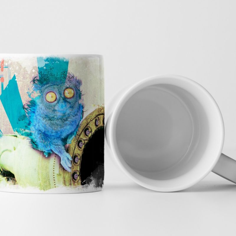 EAU ZONE Designtasse Kunstwerk TIME FOR SCHISCHI FUFU