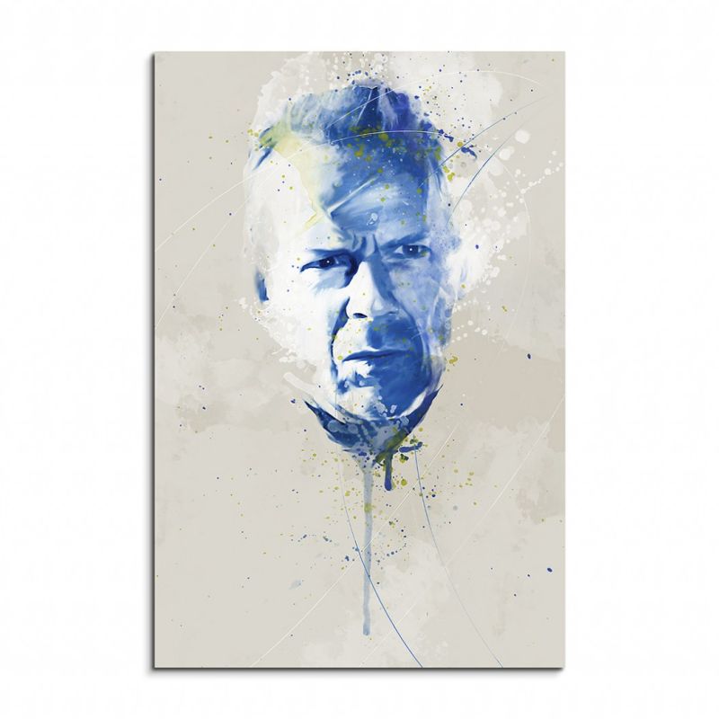 Bruce Willis Sin City Aqua 90x60cm Wandbild Aquarell Art