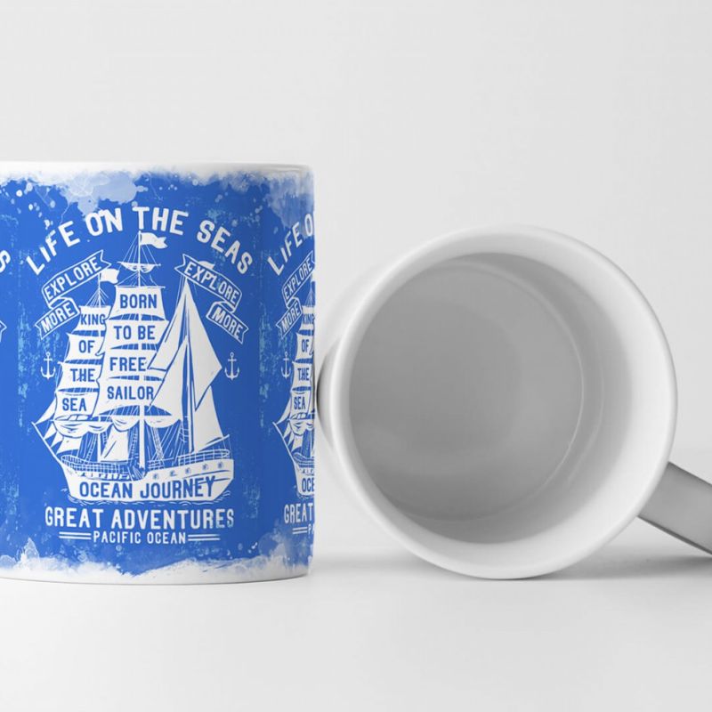 EAU ZONE Motiv Spruch Tasse Geschenk