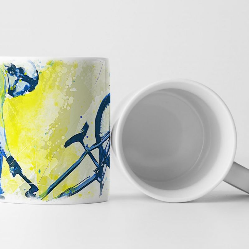 BMX I Tasse als Geschenk,  Design Sinus Art