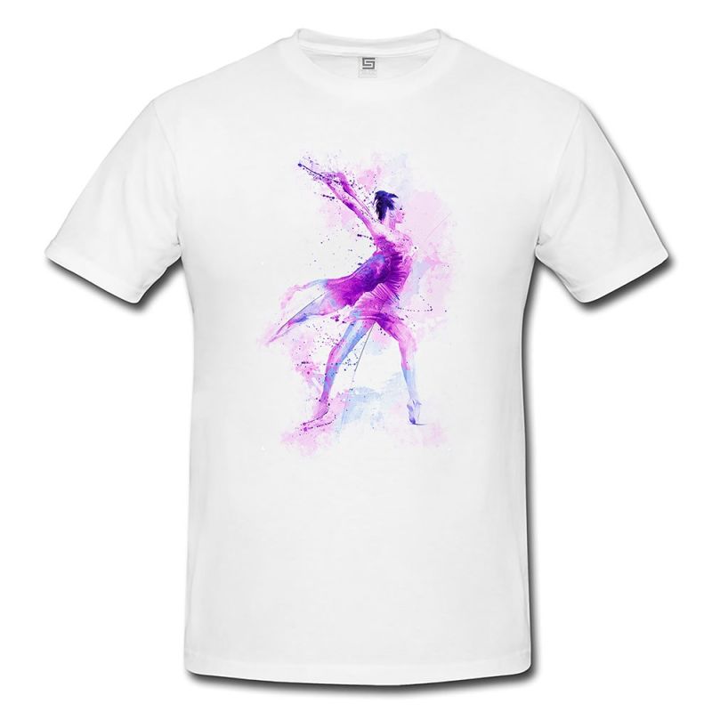 Ballett VIII  Herren und Damen T-Shirt Sport Motiv aus Paul Sinus Aquarell