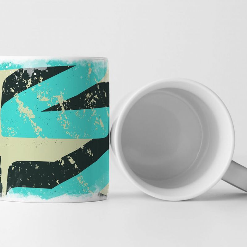 EAU ZONE Motiv Spruch Tasse Geschenk