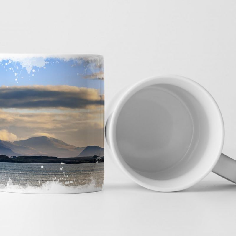 Tasse Geschenk Fjord im Sommer