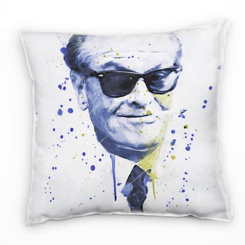 Jack Nicholson I Deko Kissen Bezug 40x40cm für Couch Sofa Lounge Zierkissen