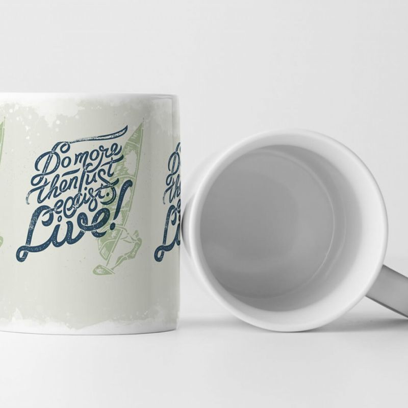 EAU ZONE Motiv Spruch Tasse Geschenk