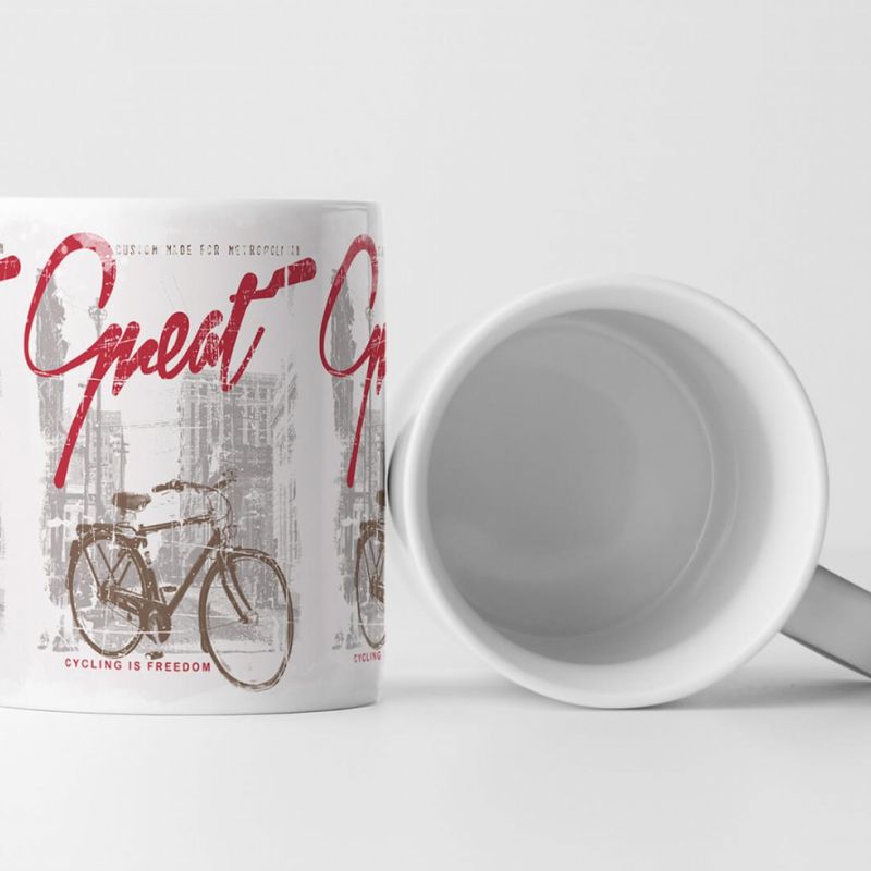 EAU ZONE Motiv Spruch Tasse Geschenk