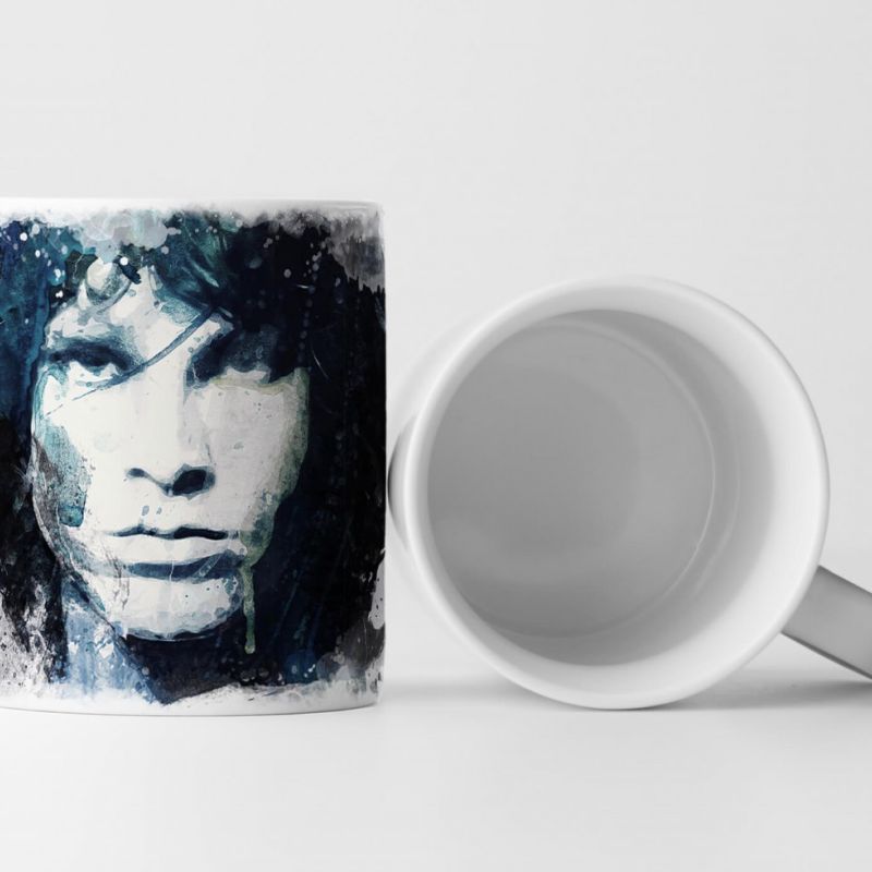 Jim Morrison Tasse als Geschenk,  Design Sinus Art