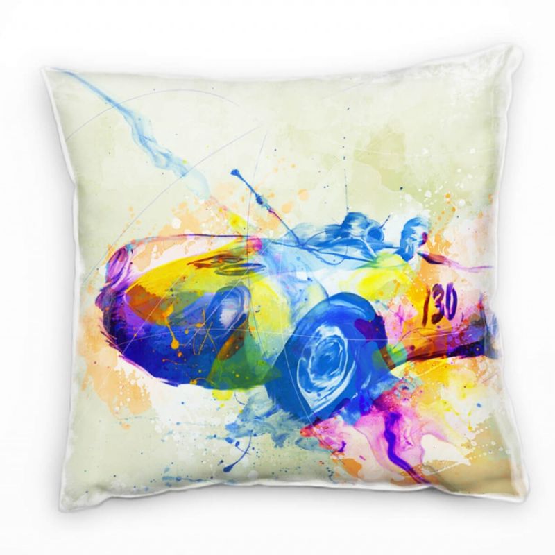 James Dean Porsche I Deko Kissen Bezug 40x40cm für Couch Sofa Lounge Zierkissen