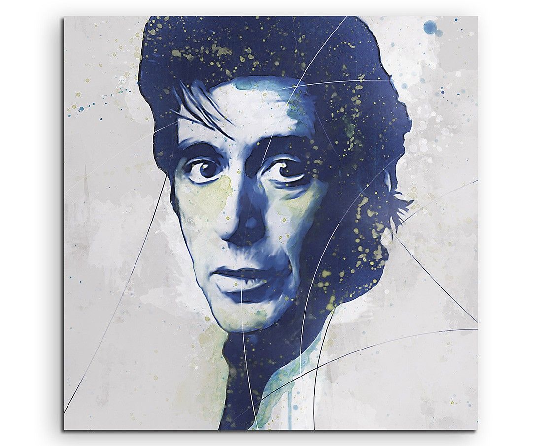 Al Pacino Aqua 90×60 cm Aquarell Kunstbild