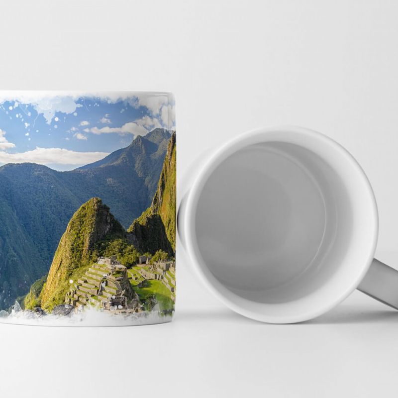 Tasse Geschenk Landschaftsfotografie – Machu Picchu Peru