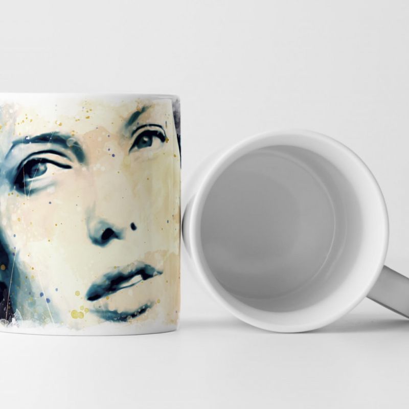 Angelina Jolie IV Tasse als Geschenk,  Design Sinus Art