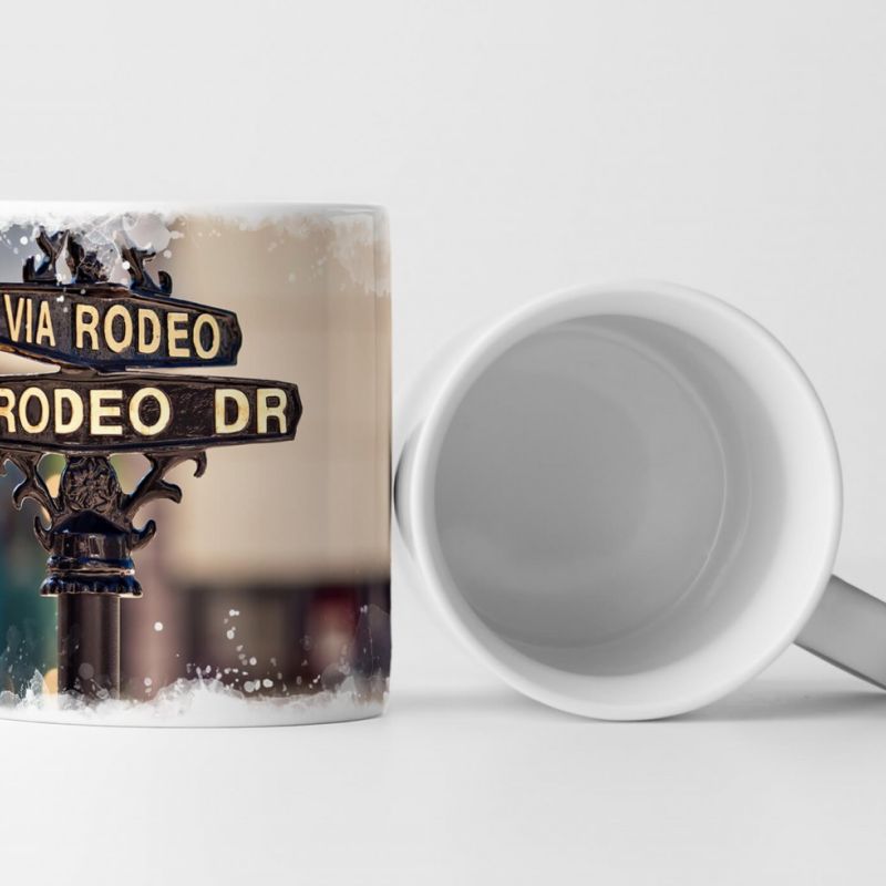 Tasse Geschenk Künstlerische Fotografie – Rodeo Drive Schild