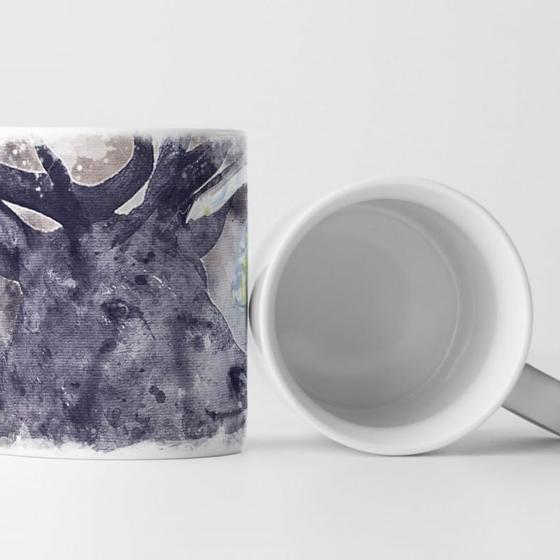 Deer Tasse als Geschenk,  Design Sinus Art