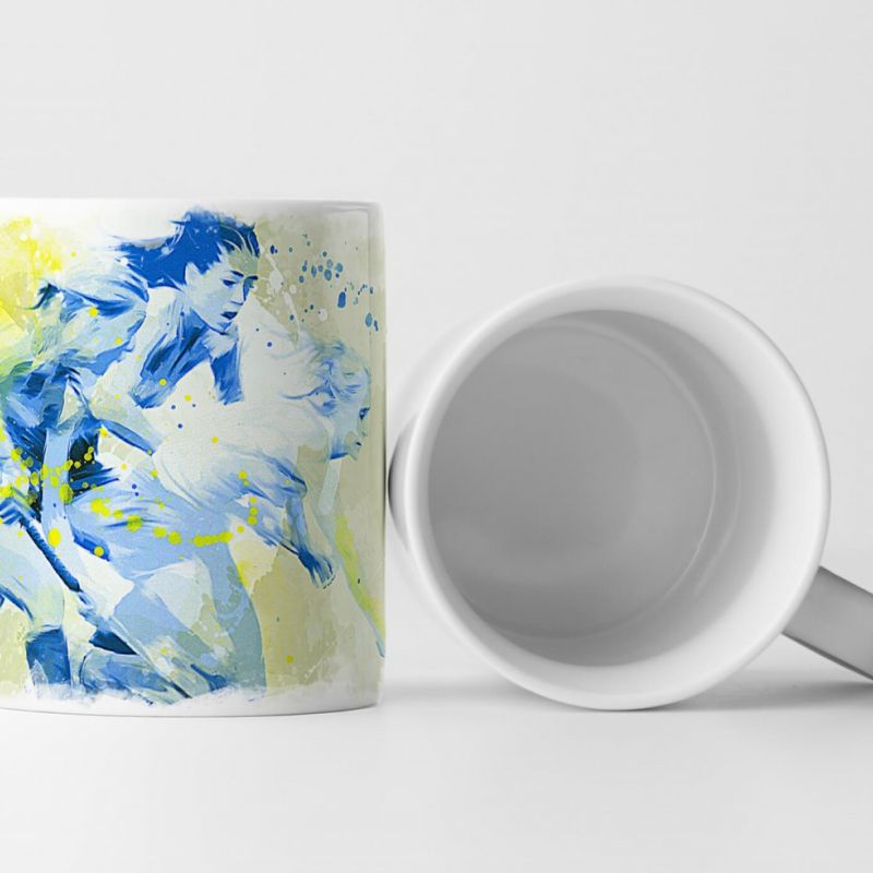 Feldhockey Tasse als Geschenk,  Design Sinus Art