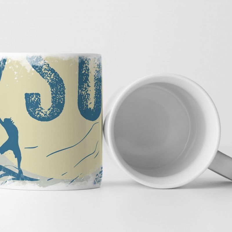 EAU ZONE Motiv Spruch Tasse Geschenk