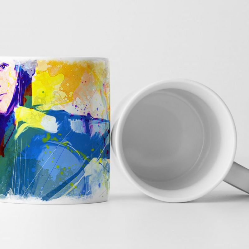 Chello Spielerin Tasse als Geschenk,  Design Sinus Art