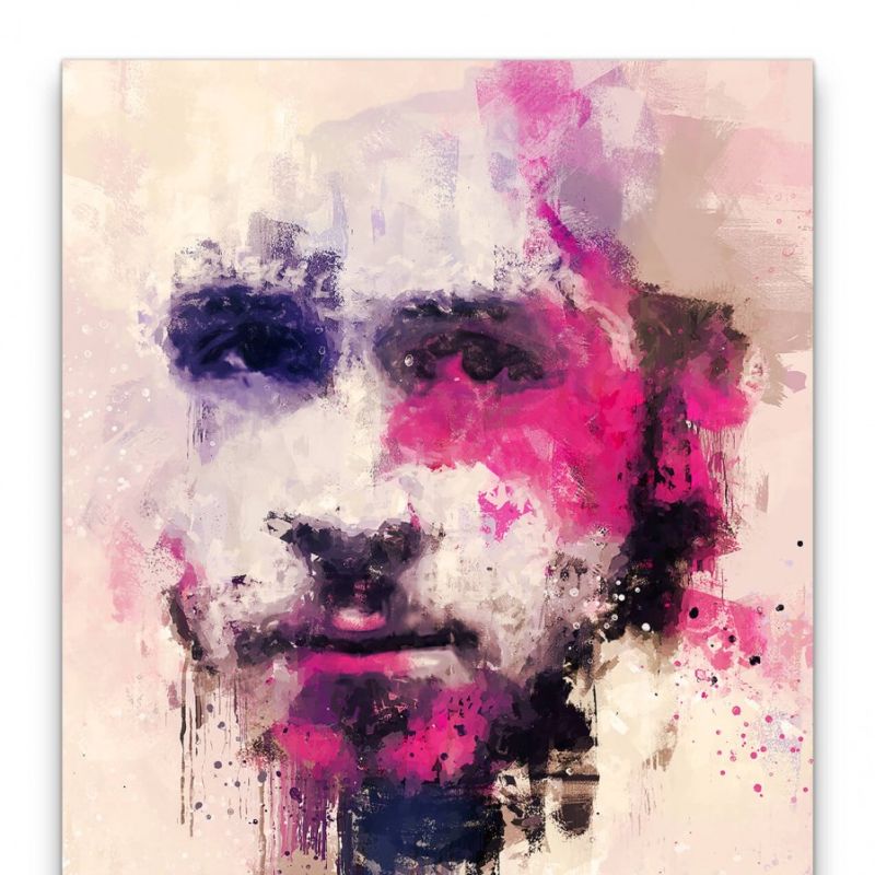 Ryan Gosling Porträt Abstrakt Kunst Schauspieler Blade Runner 60x90cm Leinwandbild