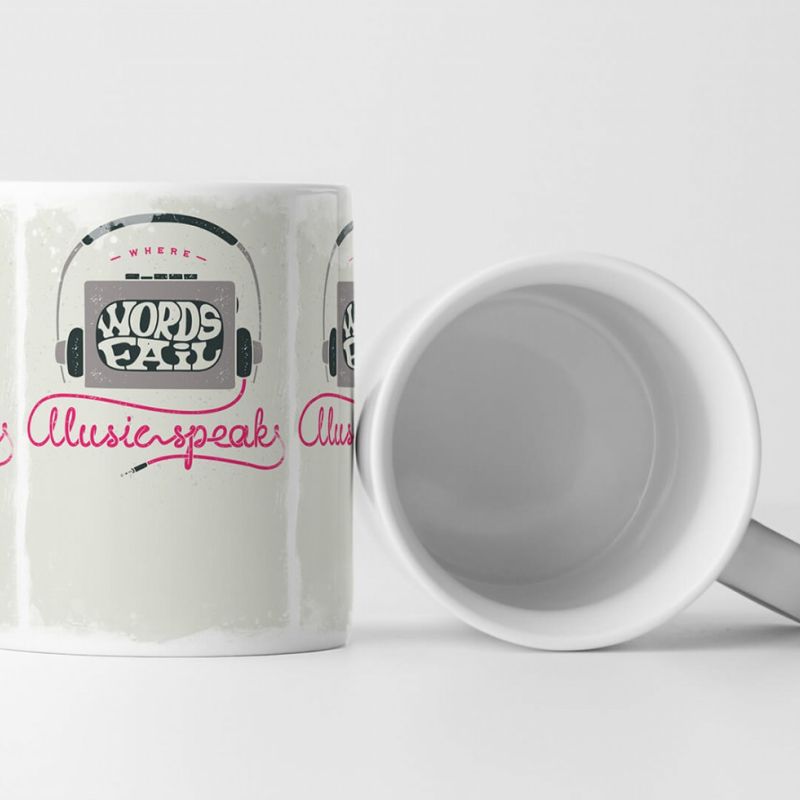 EAU ZONE Motiv Spruch Tasse Geschenk