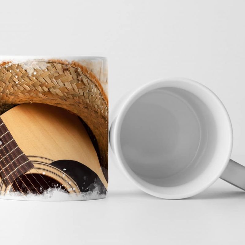 Tasse Geschenk Country Gitarre Fotografie