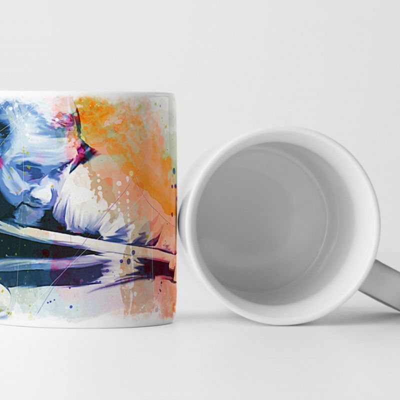 Snooker Tasse als Geschenk,  Design Sinus Art