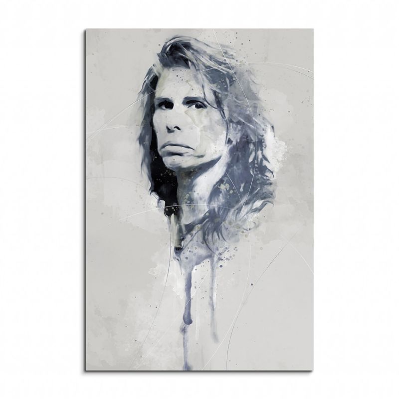 Steven Tyler Aqua 90x60cm Wandbild Aquarell Art