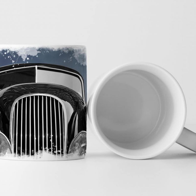 Tasse Geschenk Künstlerische Fotografie – Edler schwarzer Oldtimer